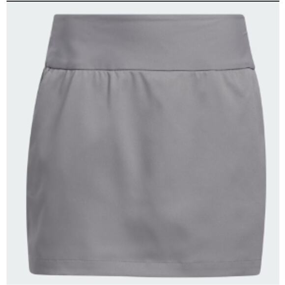 Adidas Women's Gray Three Ultimate 365 Solid Golf Skort Size M/L - Picture 1 of 5